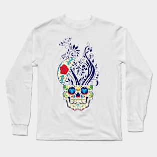 Calavera Skull VII Long Sleeve T-Shirt